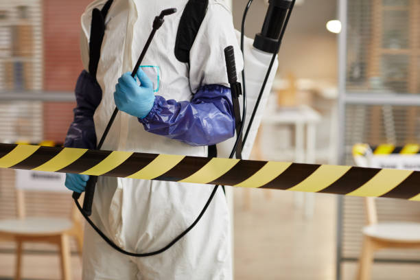 Professional Blood Cleanup technician working in Olympia, SC